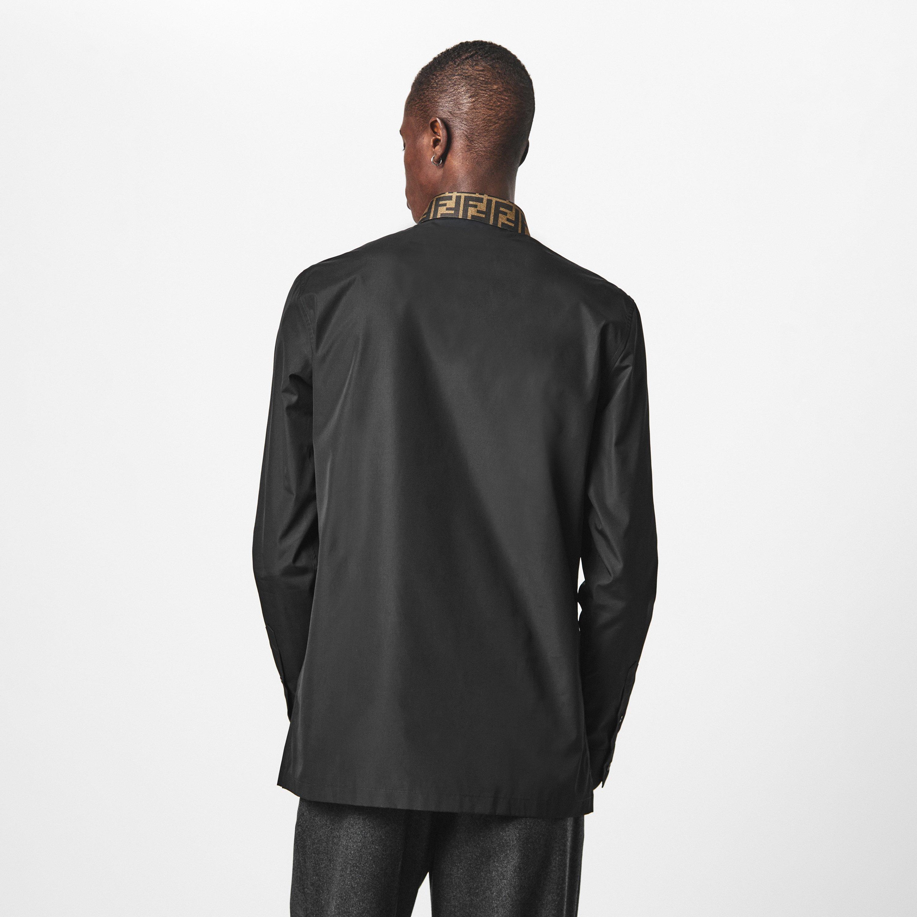 Black - Fendi - Collar Shirt - 4