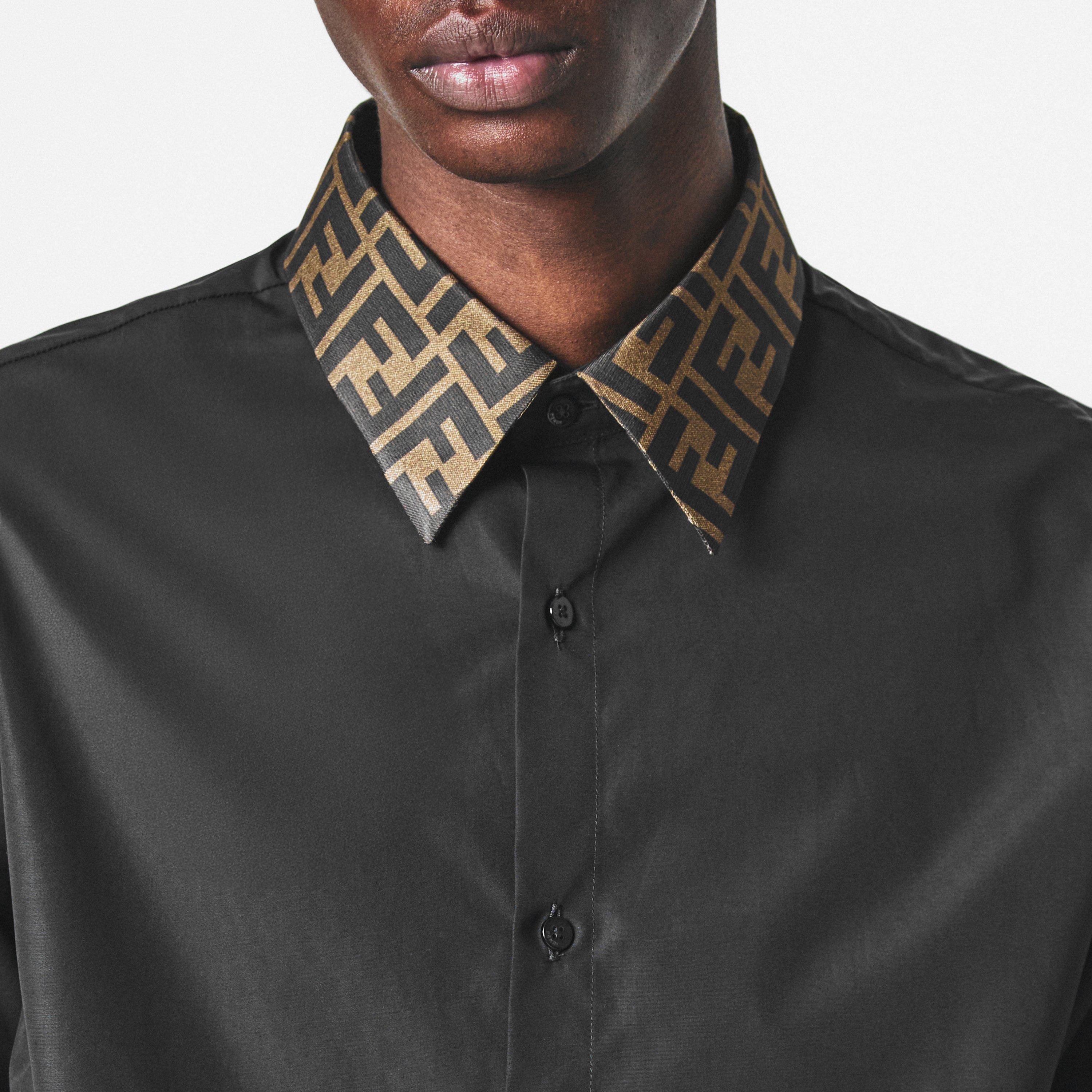 Black - Fendi - Collar Shirt - 5