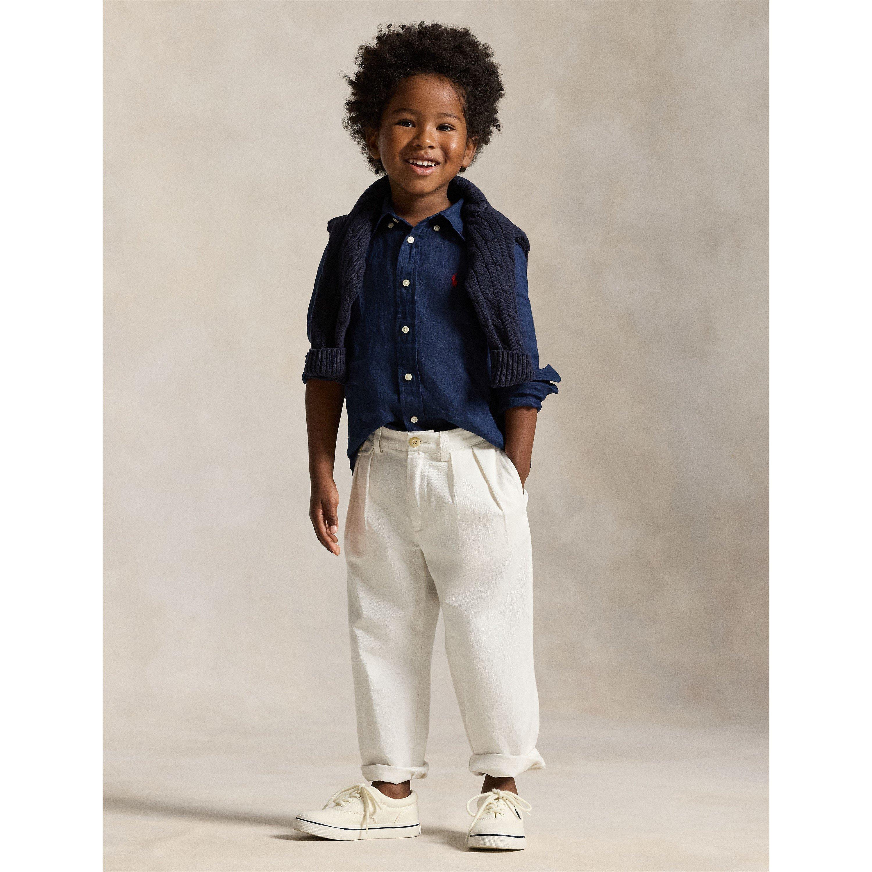 Newport Navy - Polo Ralph Lauren - Long Sleeved Oxford Shirt Juniors - 5