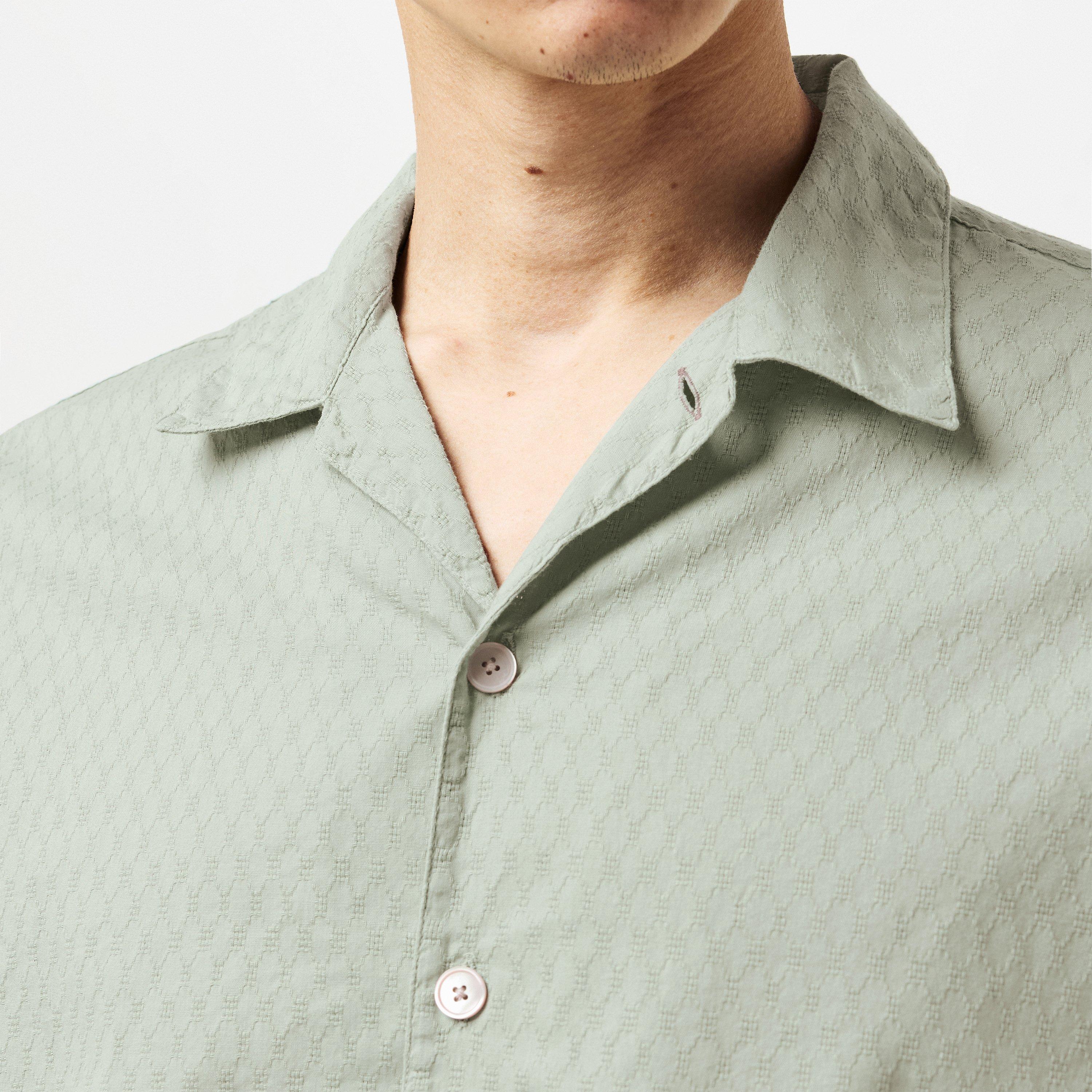 Green 30C - PS Paul Smith - Men's Short-Sleeve Plain Shirt - 4