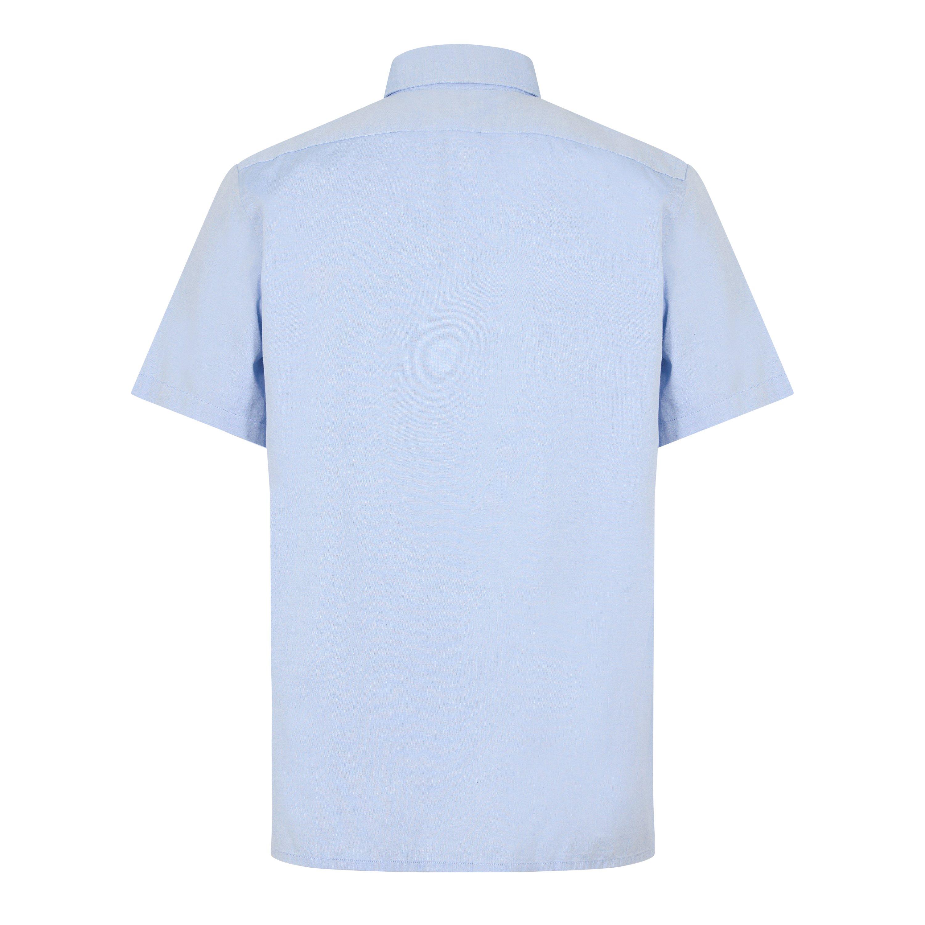 Navy 44 - PS Paul Smith - Men's Short-Sleeve Plain Shirt - 2