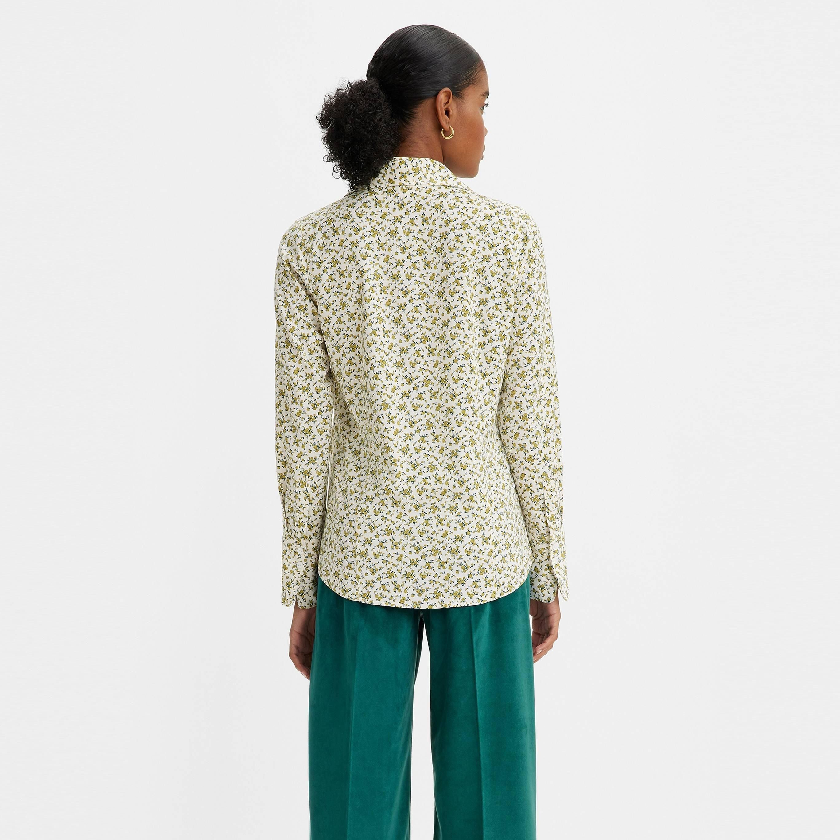 Elodie FlorMoss - Levis - Women's Maeve Elodie Floral Long-Sleeve Blouse - 3