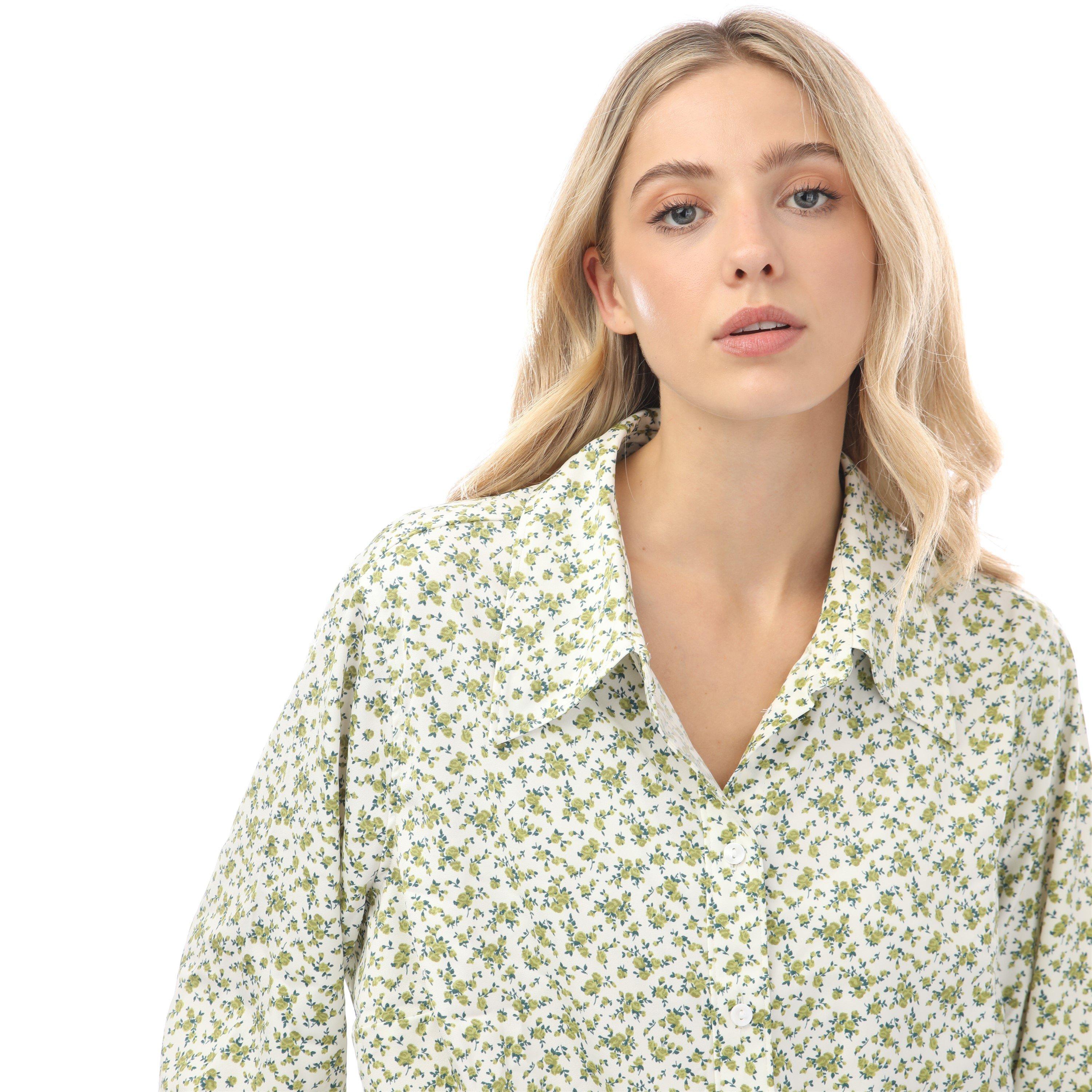 Elodie FlorMoss - Levis - Women's Maeve Elodie Floral Long-Sleeve Blouse - 3