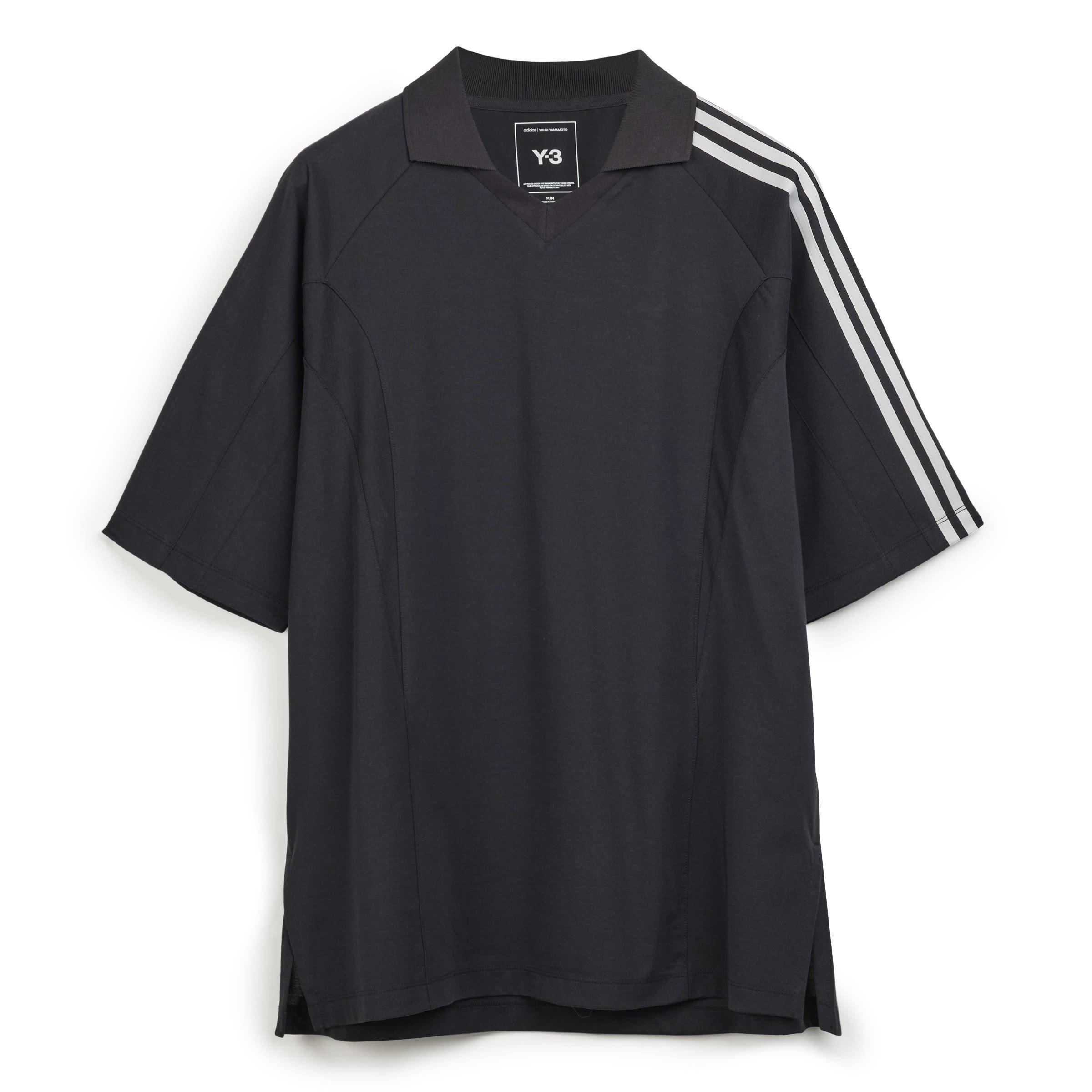 Y3 Men's 3-Stripe Short-Sleeve Polo Shirt | Cruise Fashion
