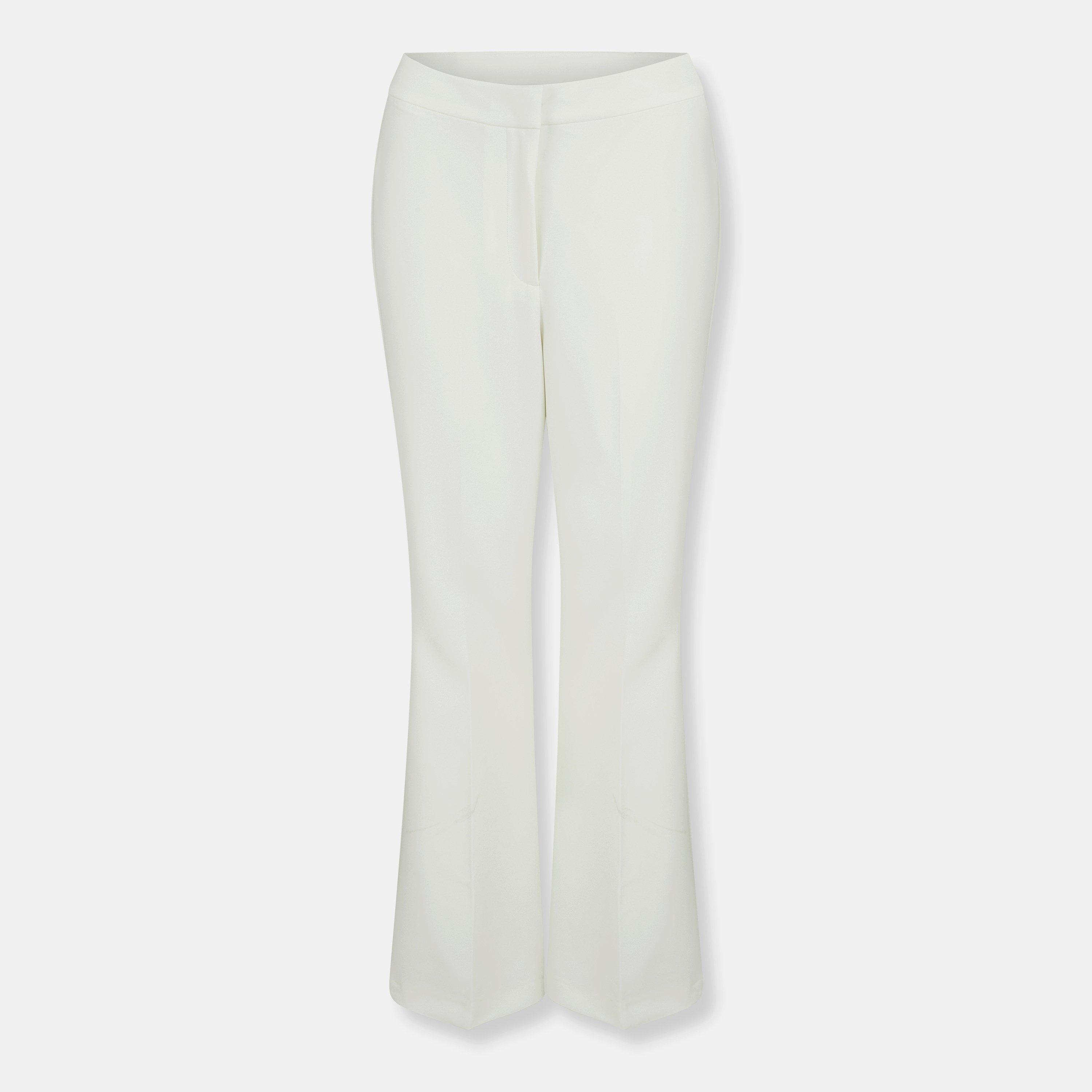 Summer White - French Connection - Women's Arlette Straight Leg Trousers - 1