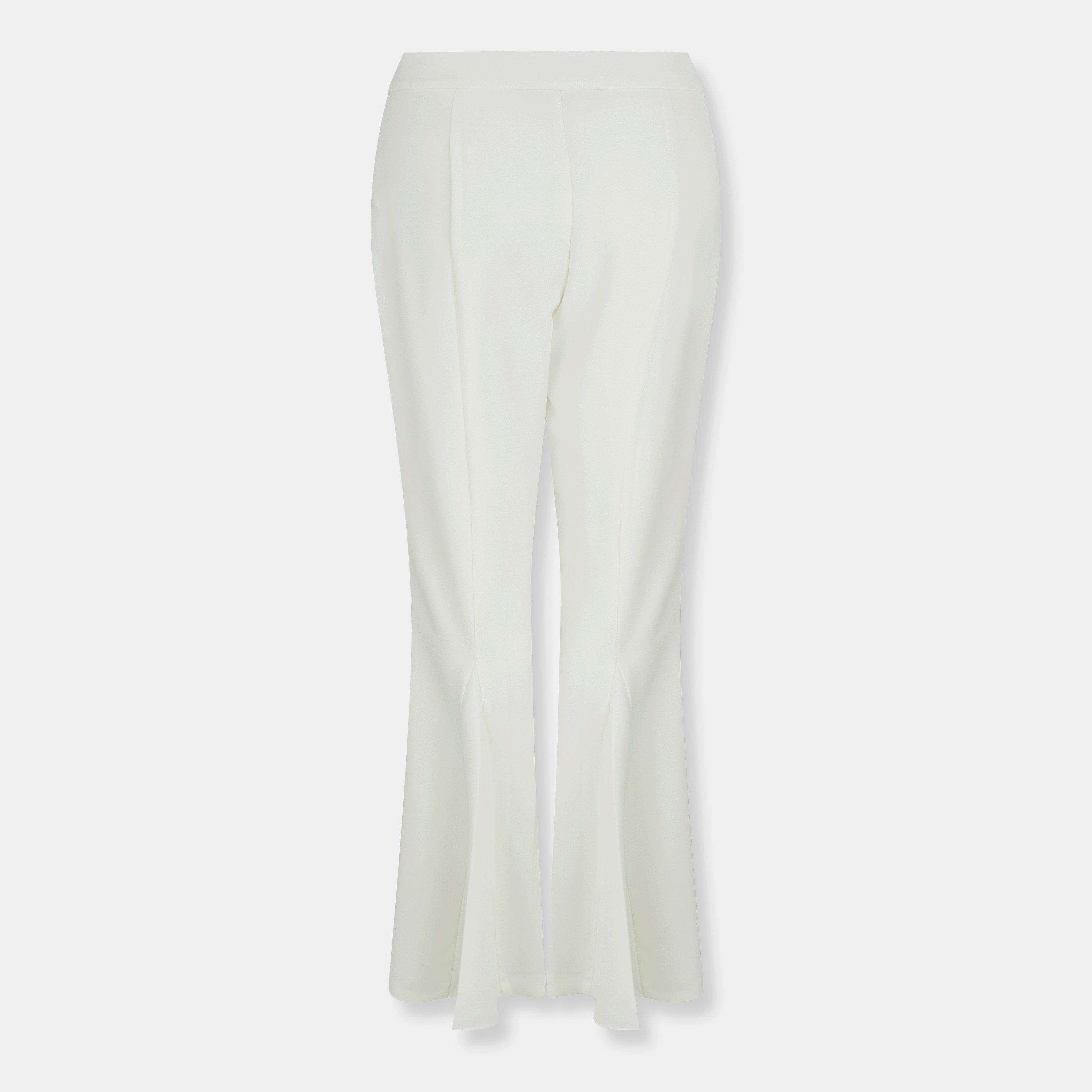 Summer White - French Connection - Women's Arlette Straight Leg Trousers - 2