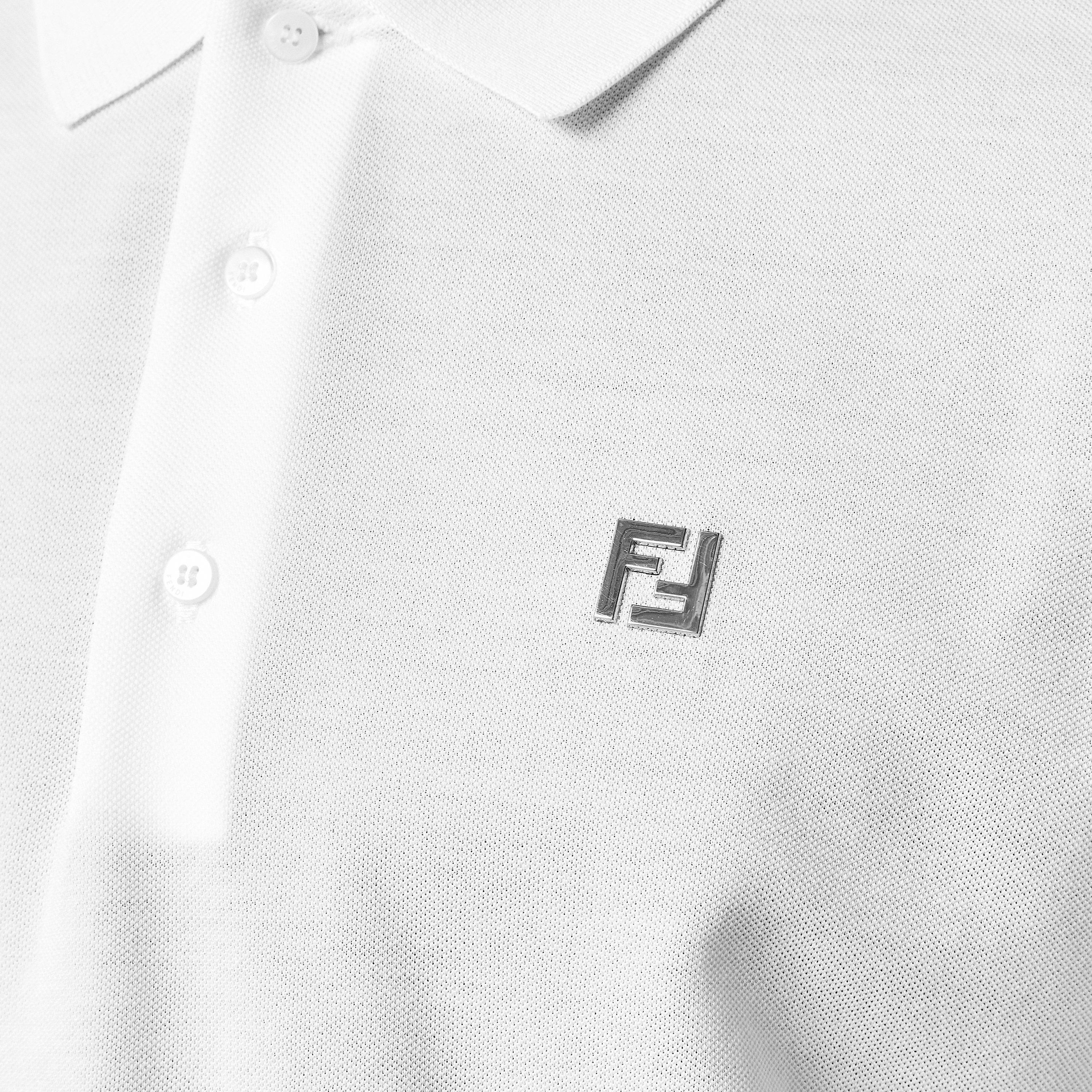 White - Fendi - Men's Short Sleeve Polo Shirt - 5