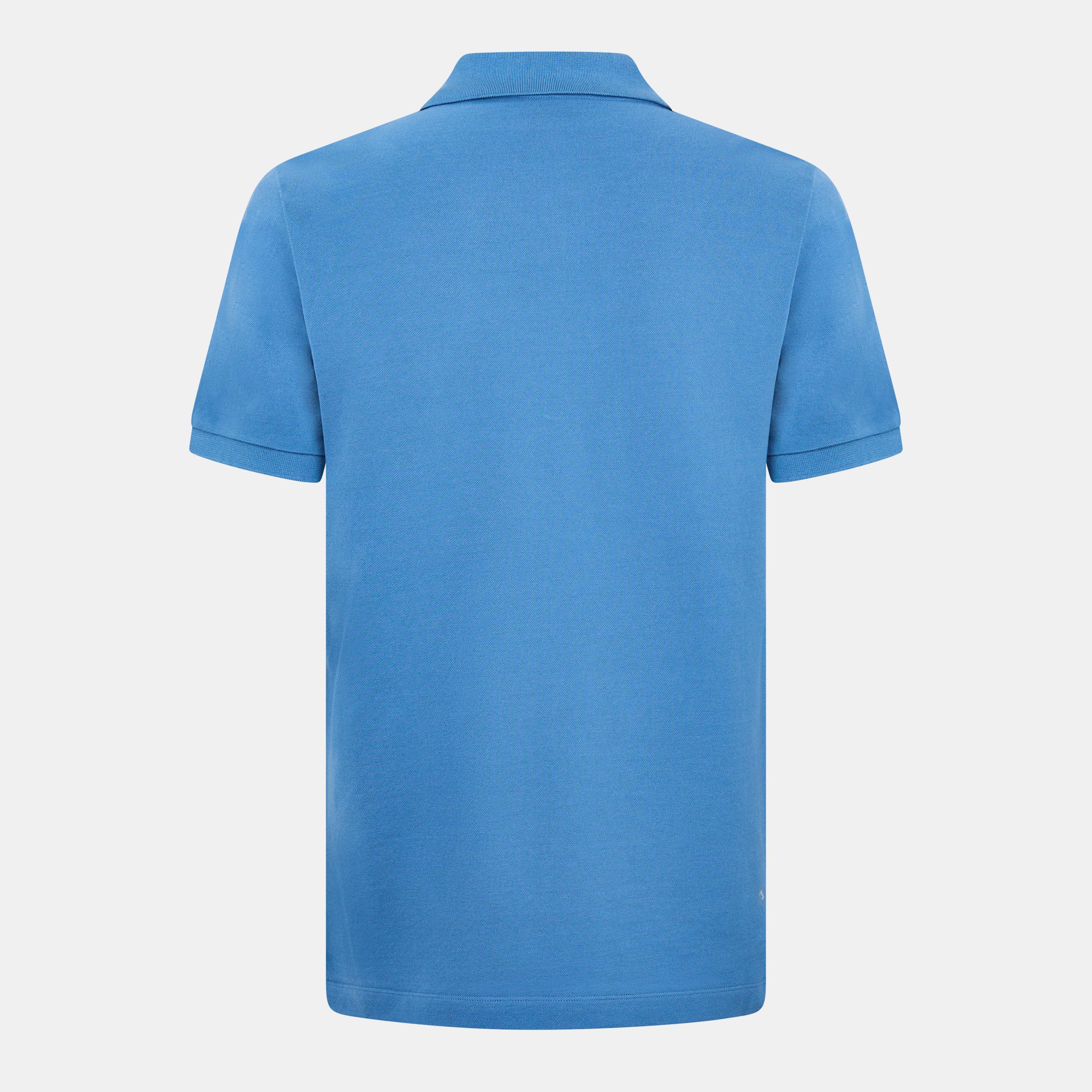 Blue - Fendi - Men's Short Sleeve Polo Shirt - 2