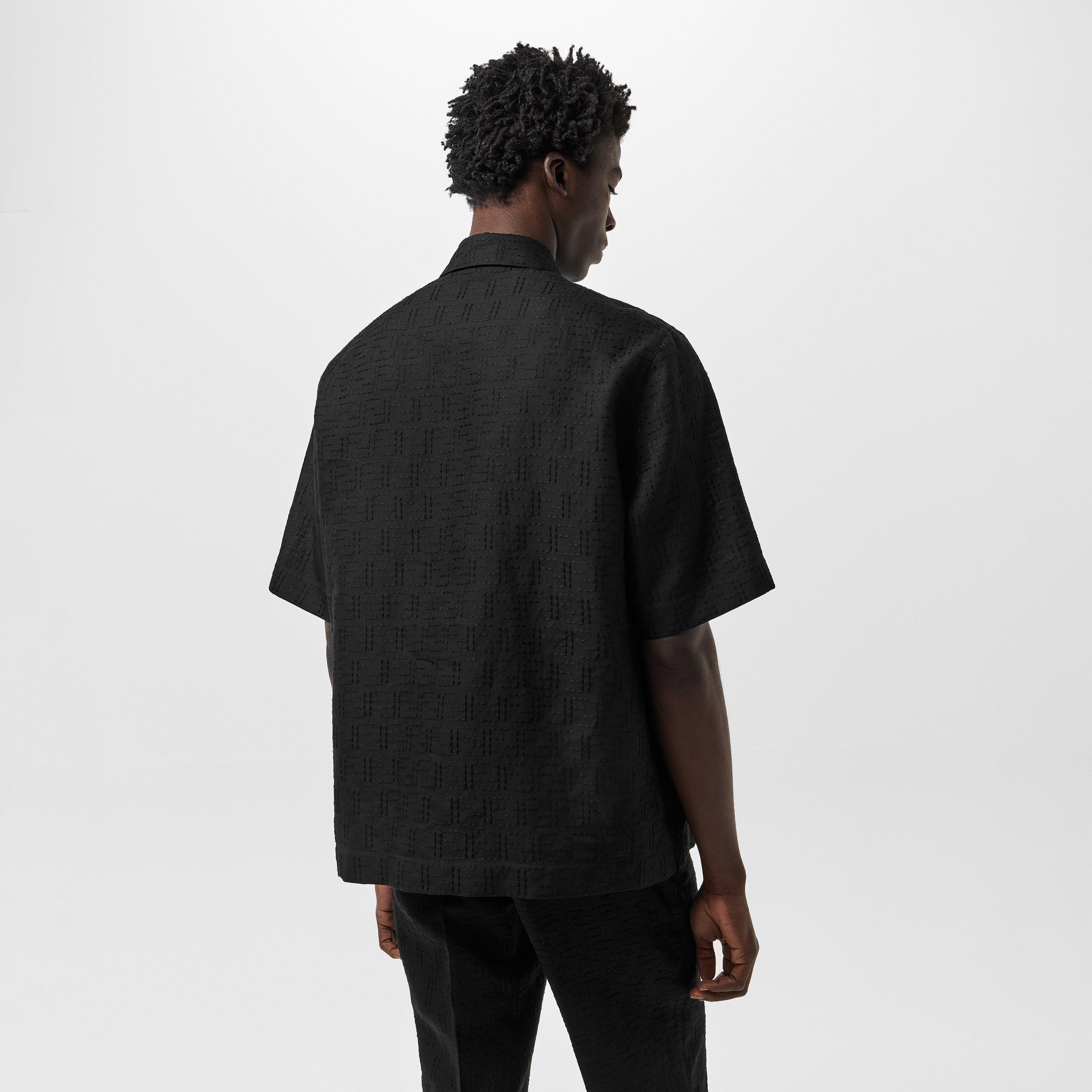 Black - Fendi - Linen Shirt - 4