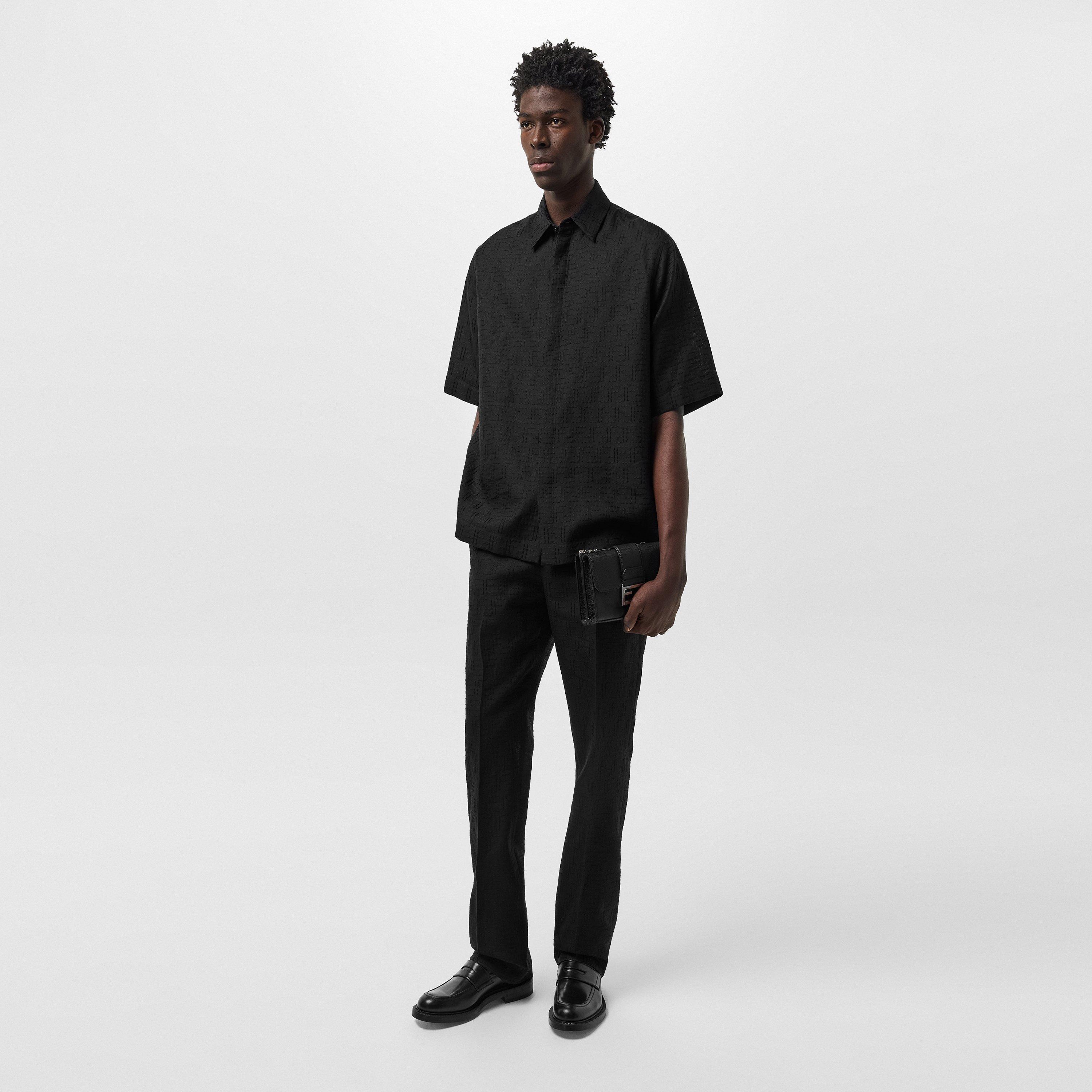 Black - Fendi - Linen Shirt - 6