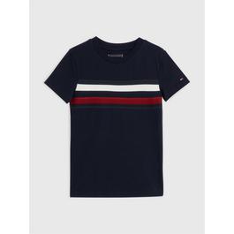 Tommy Hilfiger GLOBAL STRIPE TEE S/S