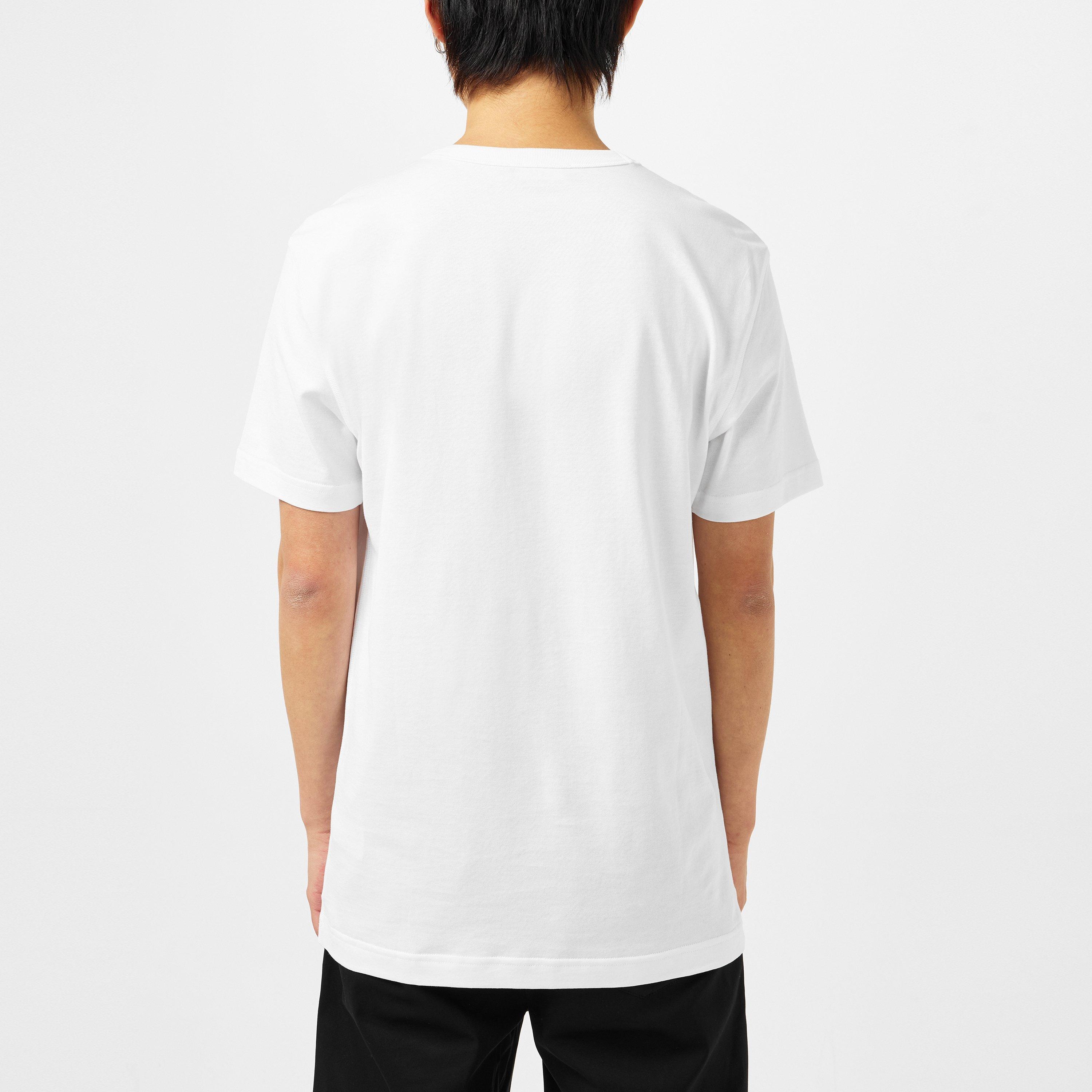 White - Dolce and Gabbana - Men's Cotton Plate T-Shirt - 4