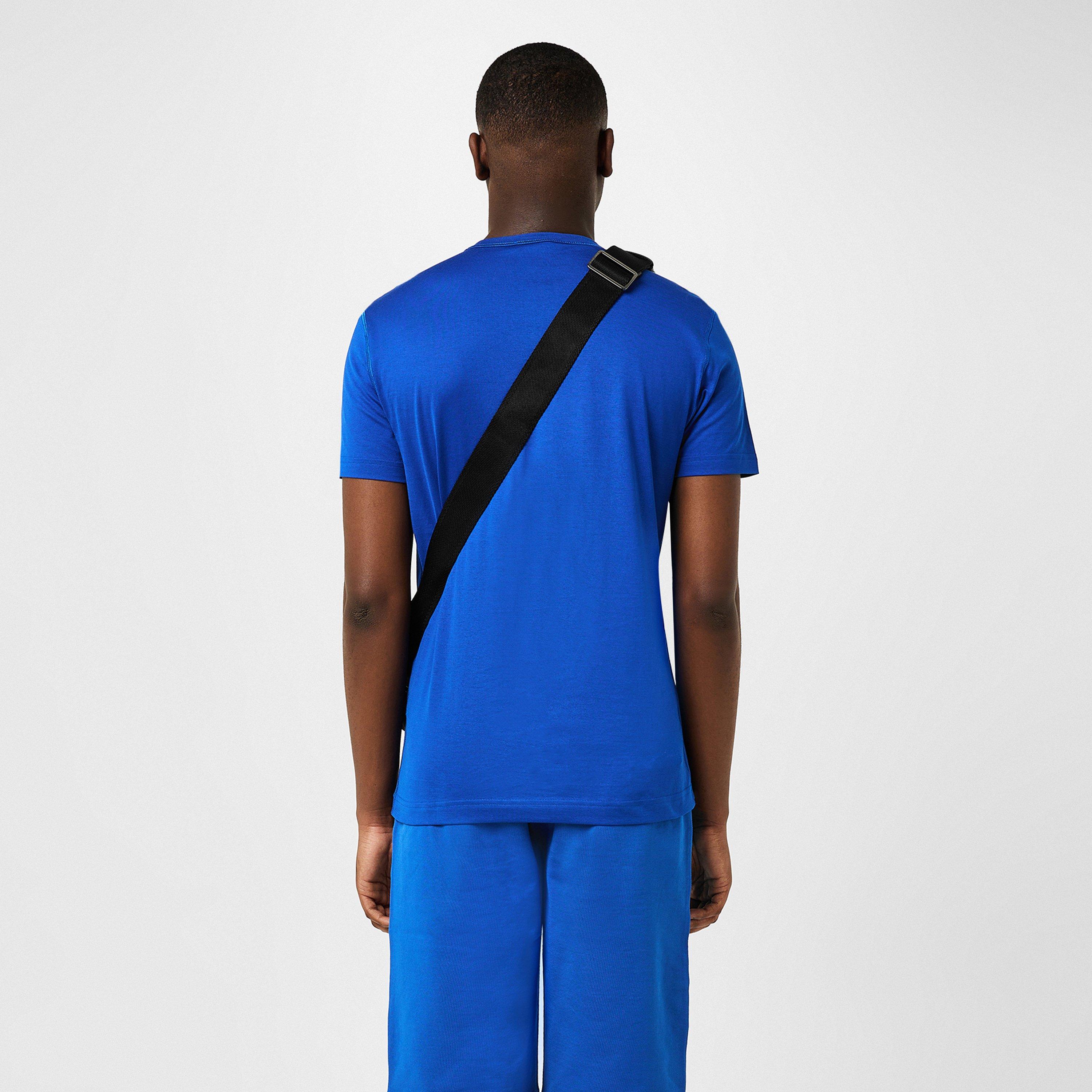 Blu Cina - Dolce and Gabbana - Men's Cotton Plate T-Shirt - 3