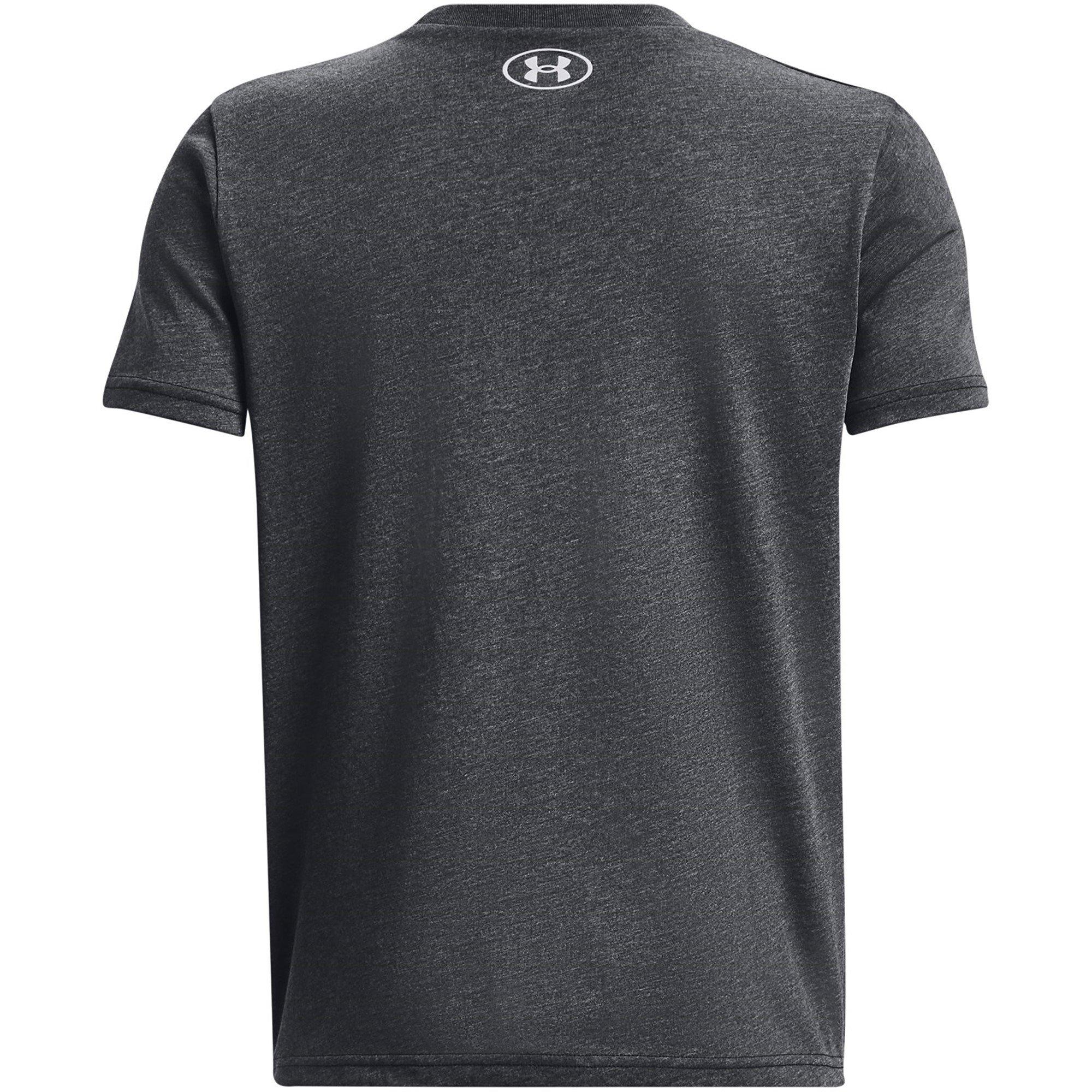 Black - Under Armour - Logo Print Regular Fit T-Shirt - 2