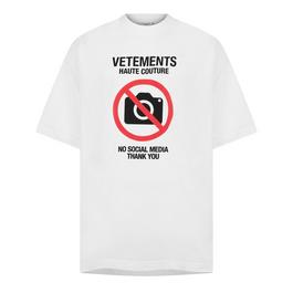 VETEMENTS Graphic Print T Shirt