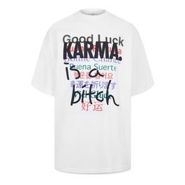 VETEMENTS Good Luck Karma T-Shirt