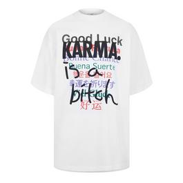 VETEMENTS Good Luck Karma T Shirt