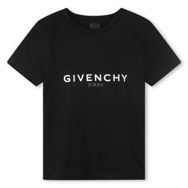 GIVENCHY Logo Short Sleeve T Shirt Junior