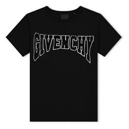 GIVENCHY Oversized Logo T Shirt Junior