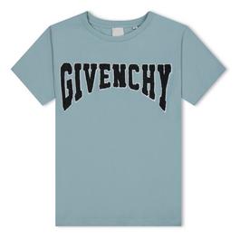 GIVENCHY Oversized Logo T Shirt Junior