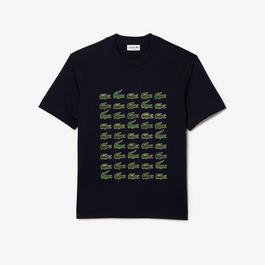 Lacoste Multi- Crocodile T shirt