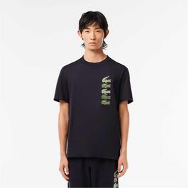 Lacoste Line Crocodile T Shirt