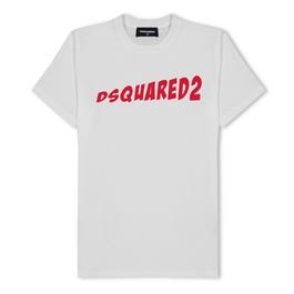 DSquared2 DSQ SS Logo Tee Jn34