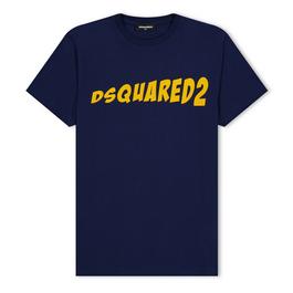 DSquared2 DSQ SS Logo Tee Jn34