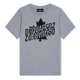 DSquared2 DSQ Maple Logo Tee Jn34