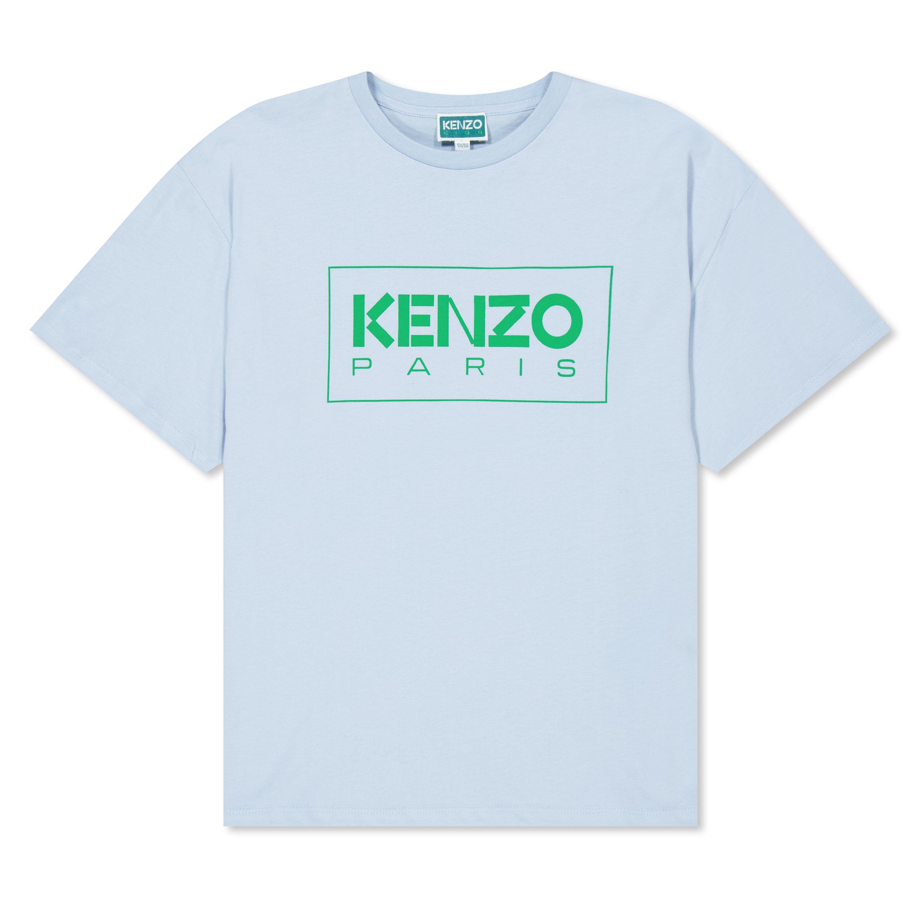 Pale Blu 794 - Kenzo - Boys Logo T-Shirt - 1