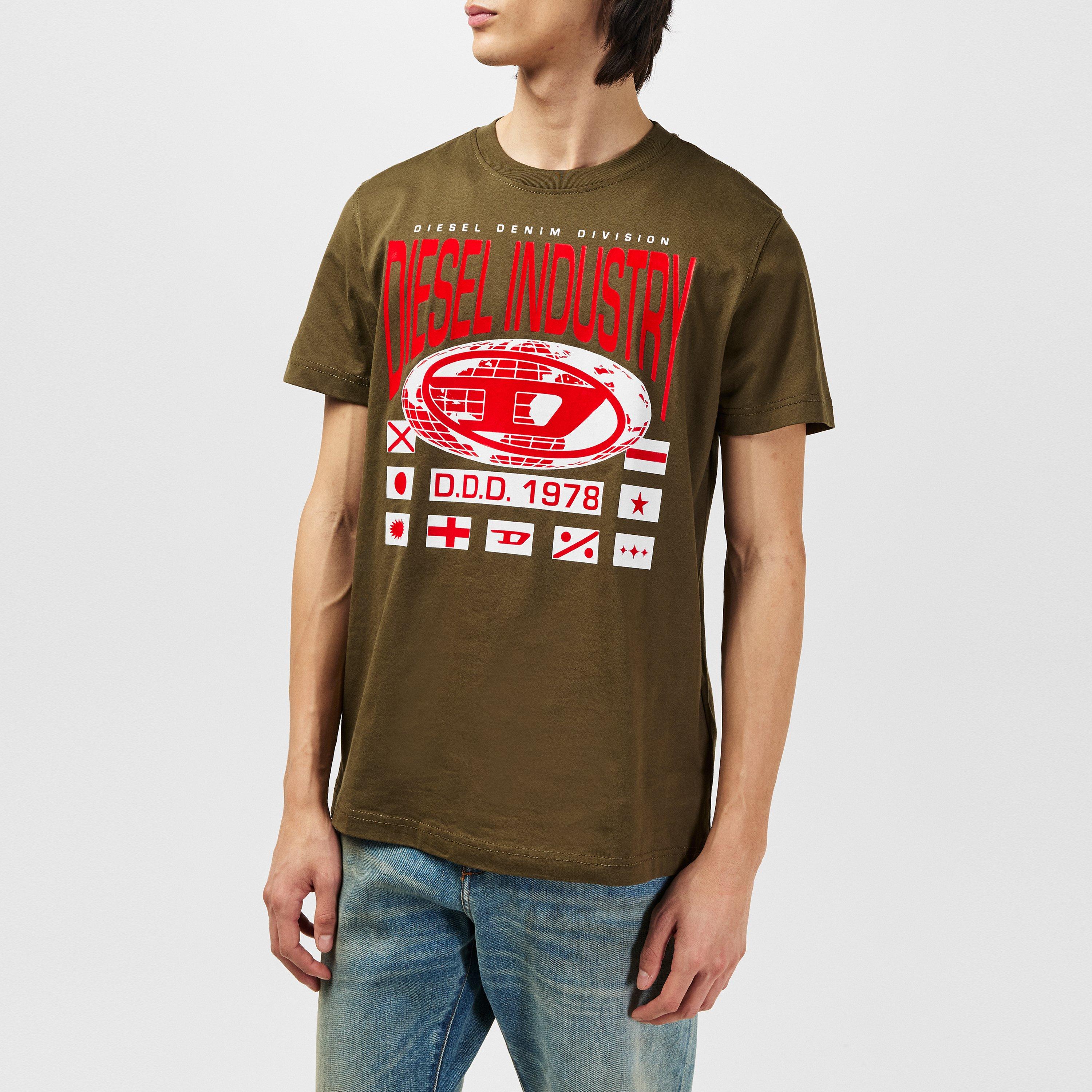 Diesel Men's Industry Regular Fit T-Shirt