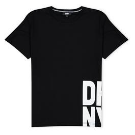 DKNY Logo T-shirt Juniors