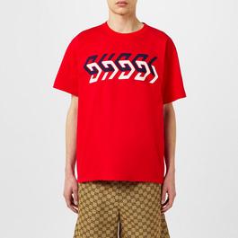 Gucci Mirror Print T Shirt