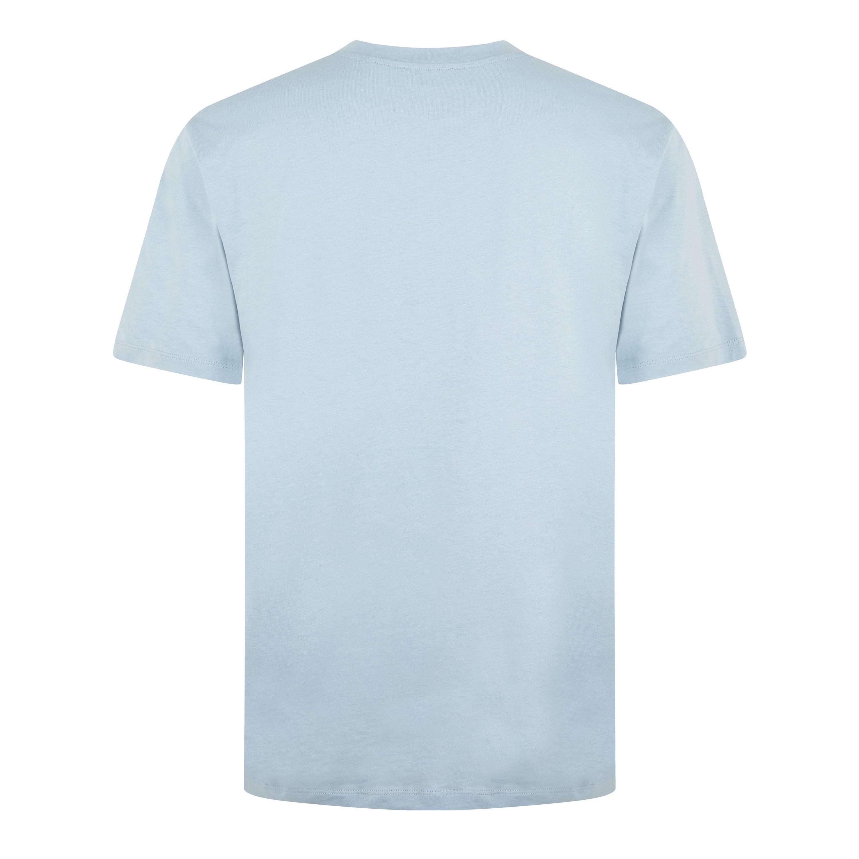 Grey/White - Balmain - Men's Paris Print Logo Cotton T-Shirt - 6