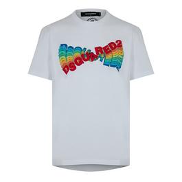 DSquared2 Multi-Coloured Logo T Shirt