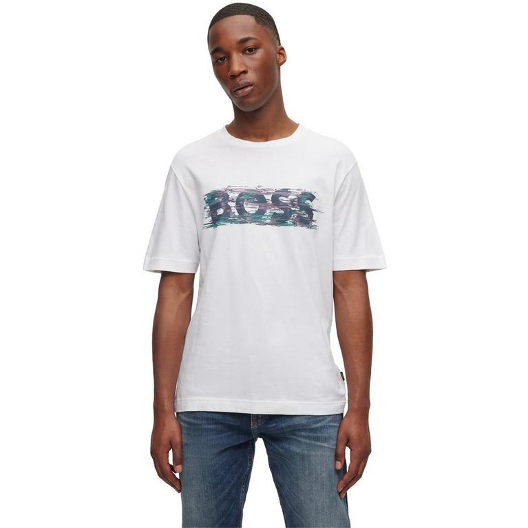 Blanc 100 - Boss - Short Sportswear Homme Short 1400 Rouge - 2