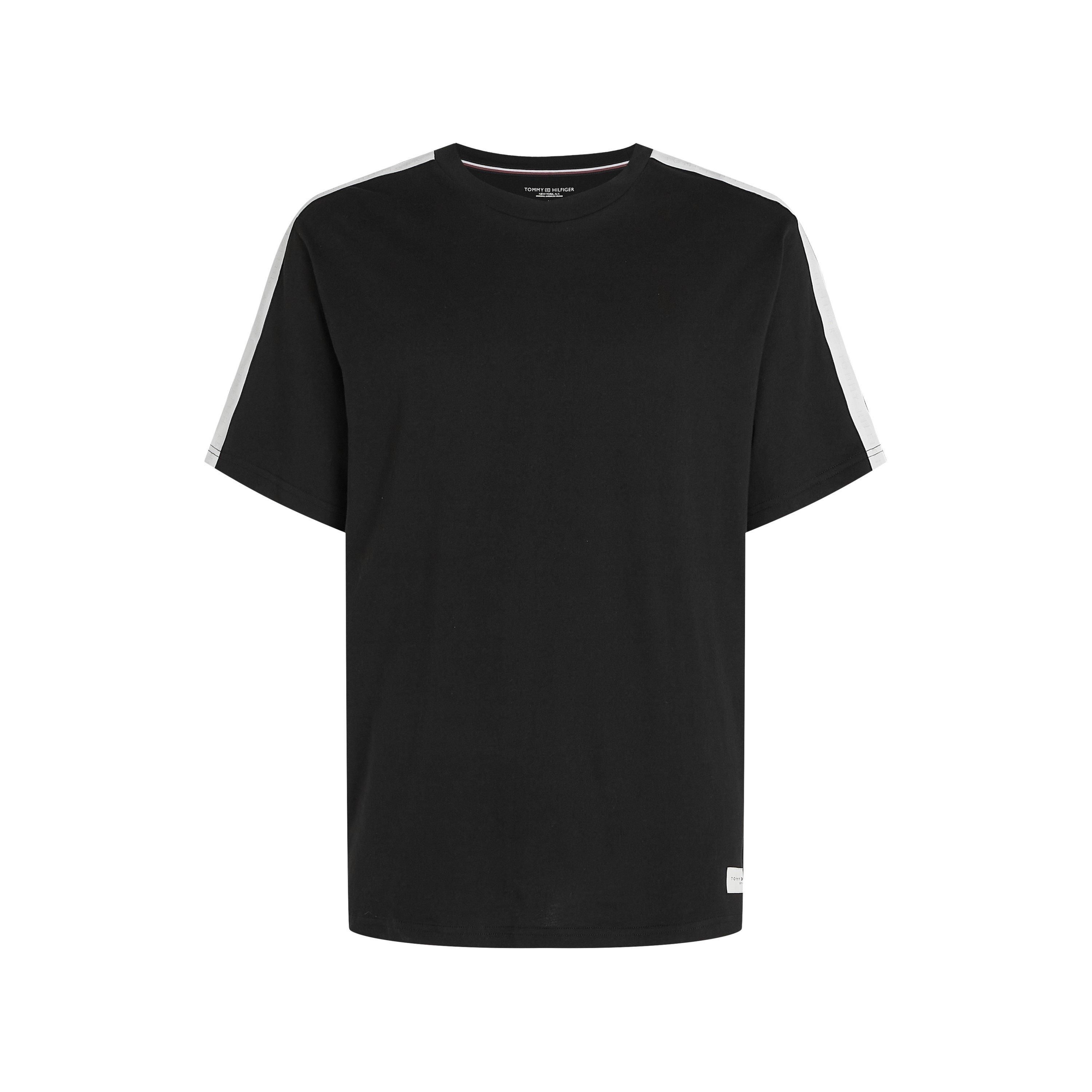 Tommy Hilfiger Men's Short Sleeve T Logo - Black Bds - M