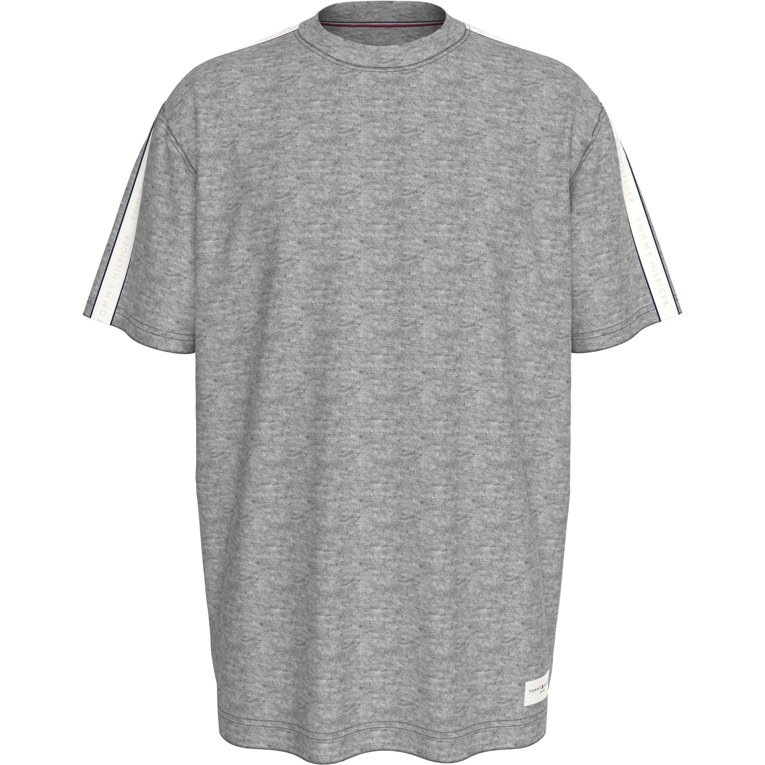 Tommy Hilfiger Men's Short Sleeve T Logo - Greyheather P61 - L