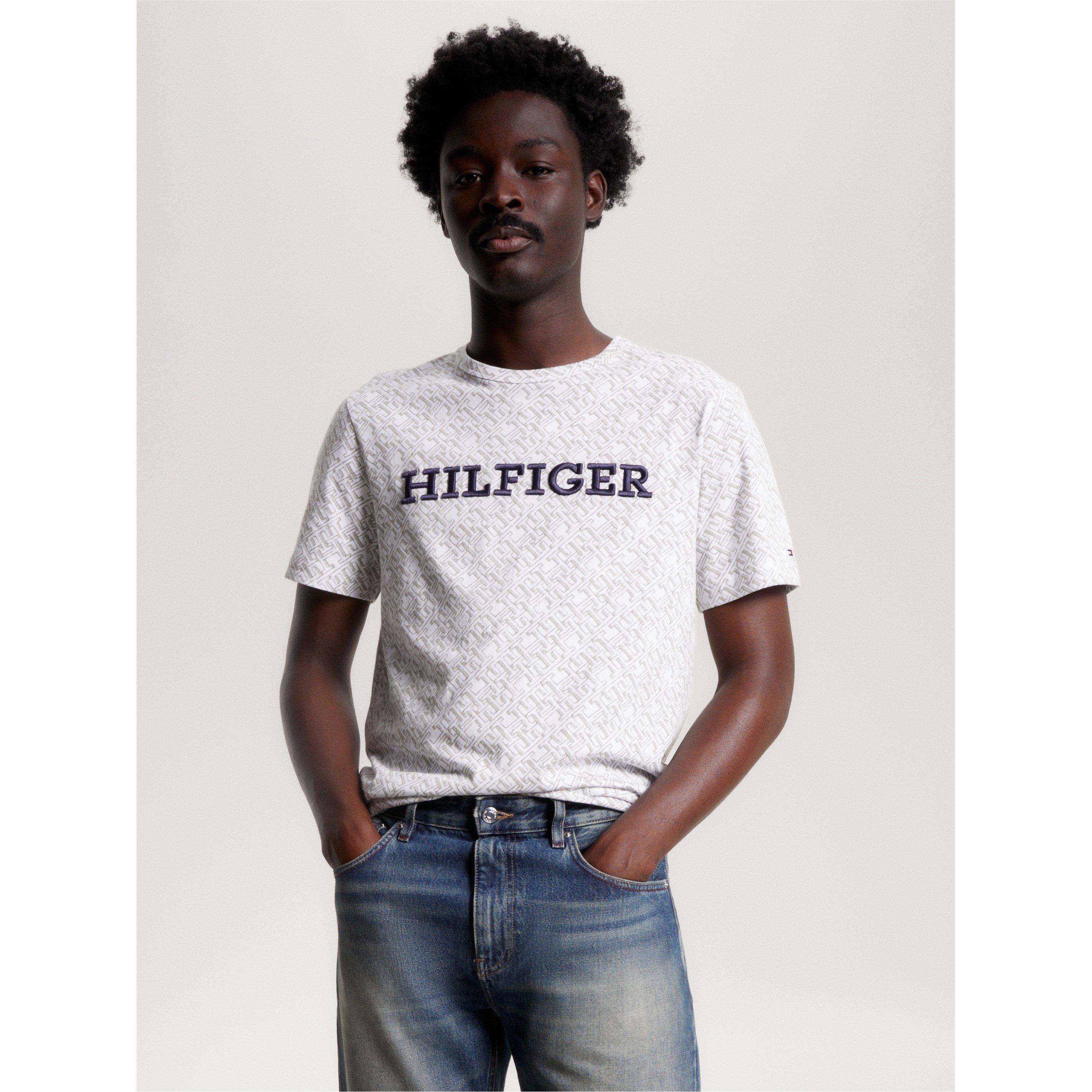 Desert Sky YBH - Tommy Hilfiger - Aop Monogram Tee - 2