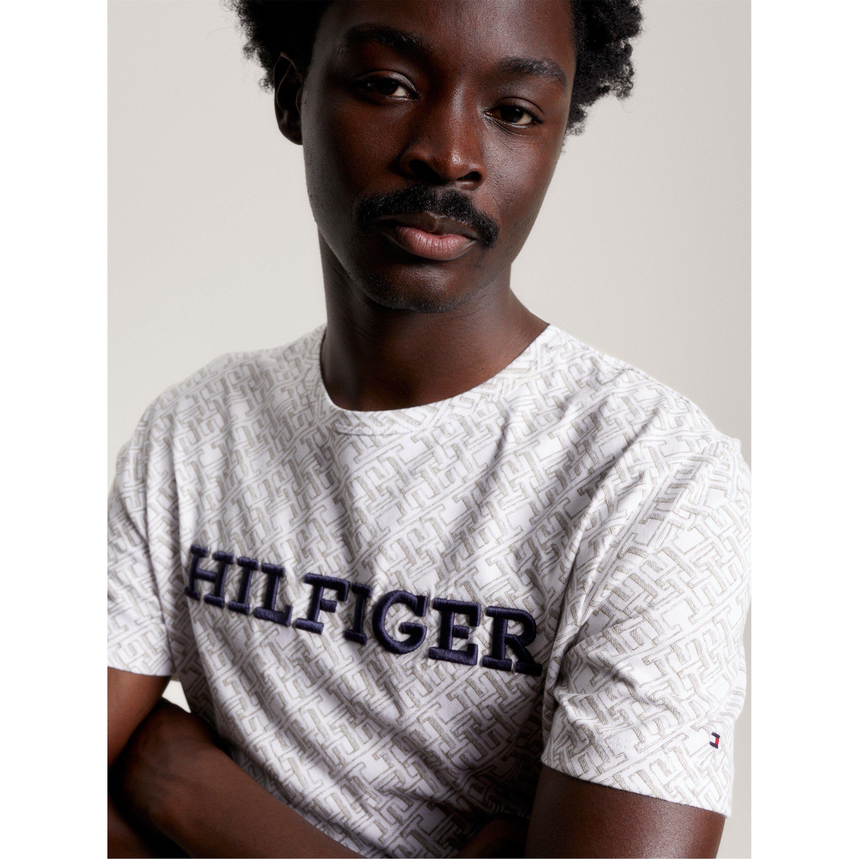 Desert Sky YBH - Tommy Hilfiger - Aop Monogram Tee - 3