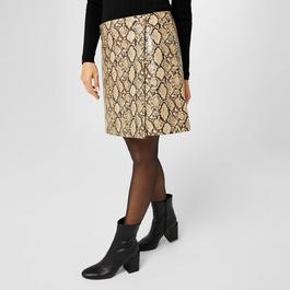 Biba PU Mini Skirt