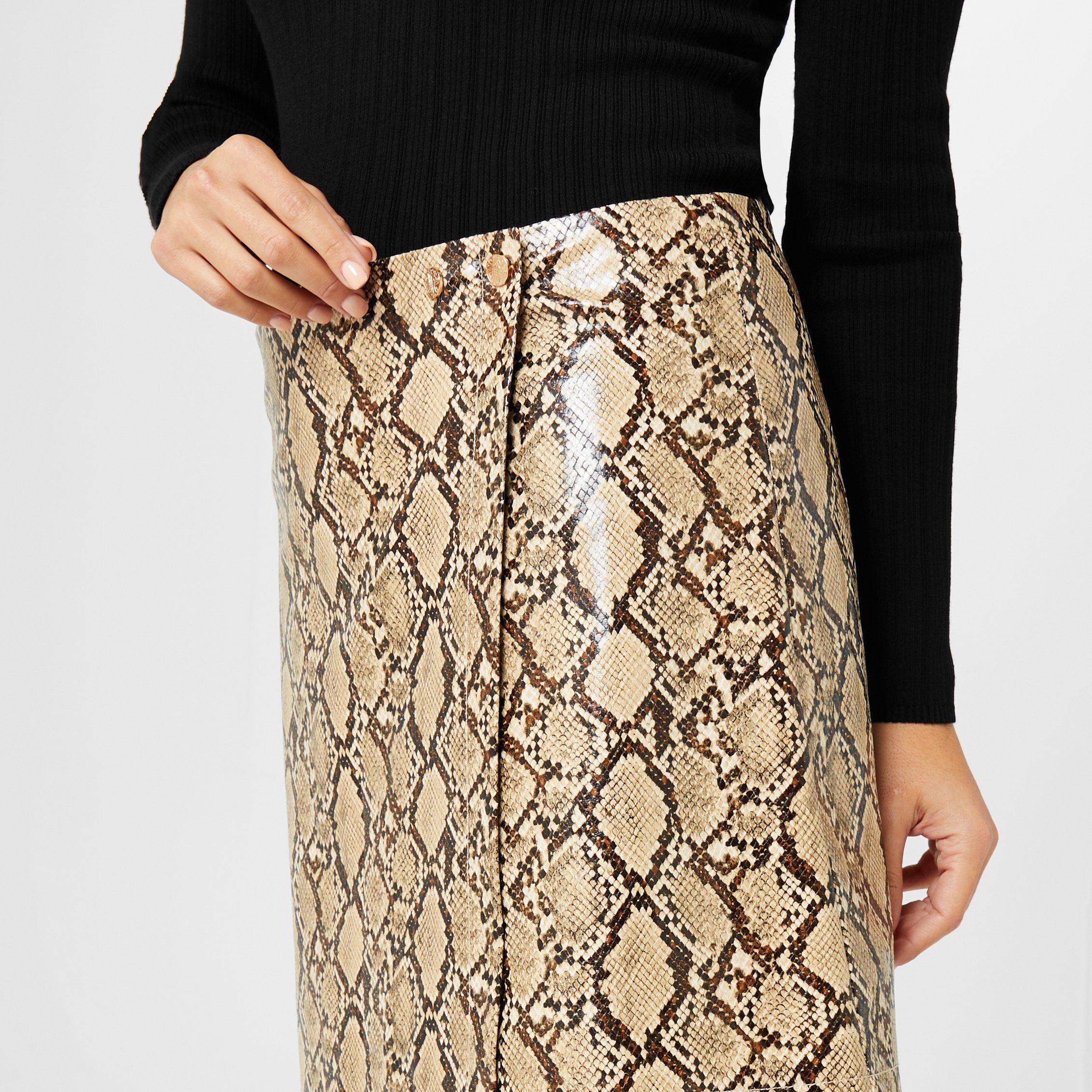 Serpiente - Biba - PU Mini Skirt - 3