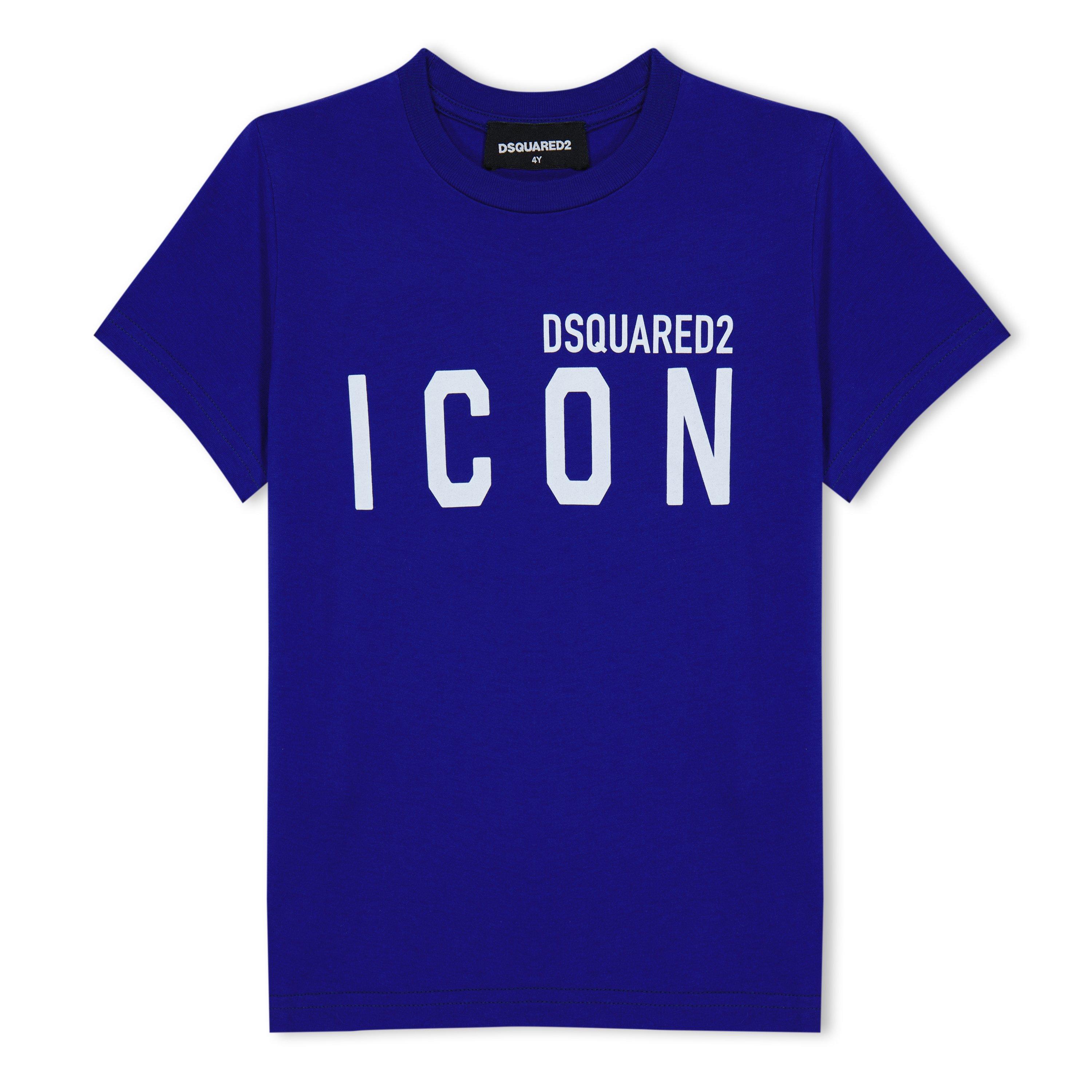 Blue DQ861 - DSquared2 - Be Icon Cool T-Shirt Juniors - 1