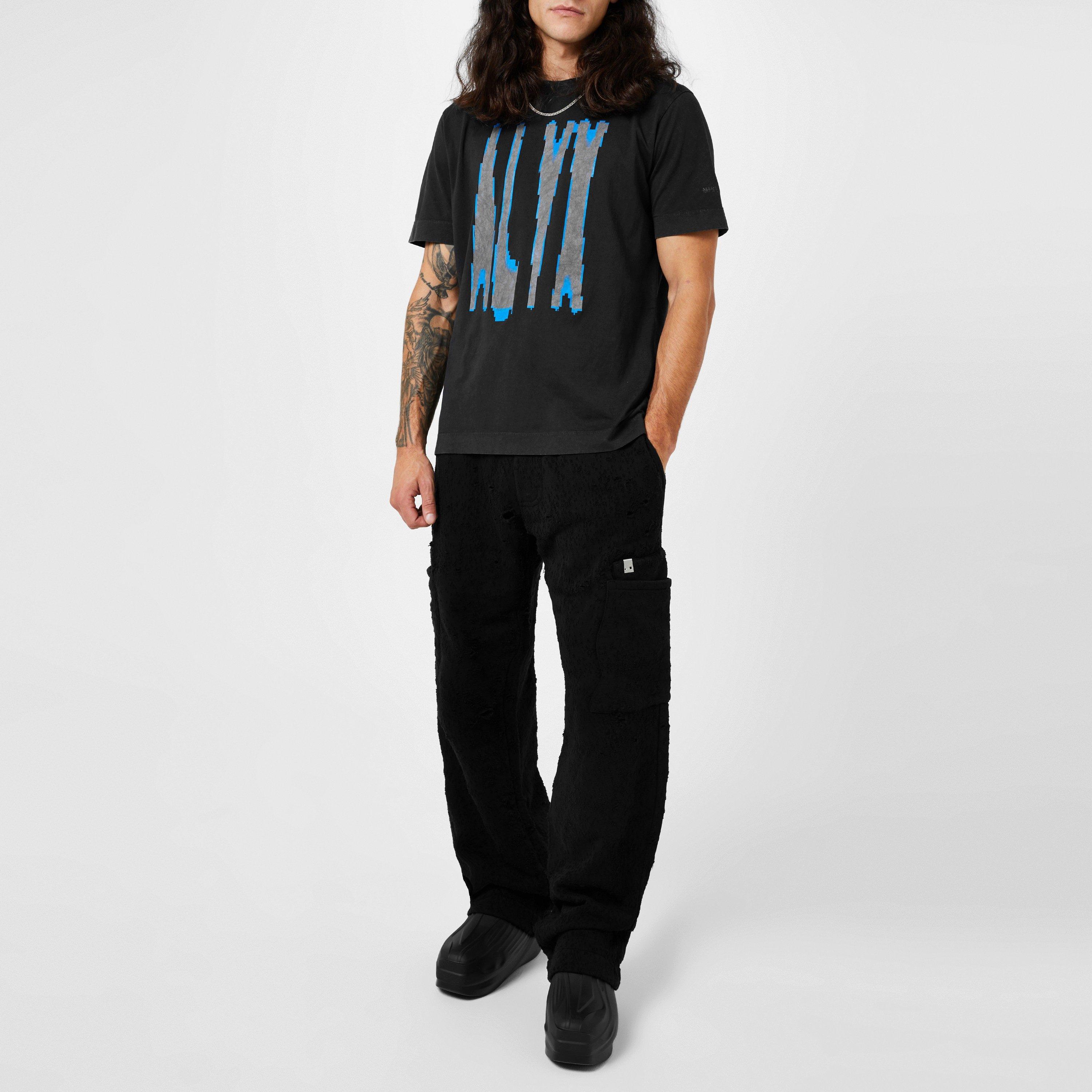 Black 0003 - 1017 ALYX 9SM - Men's Graphic Short-Sleeve Oversized T-Shirt - 2