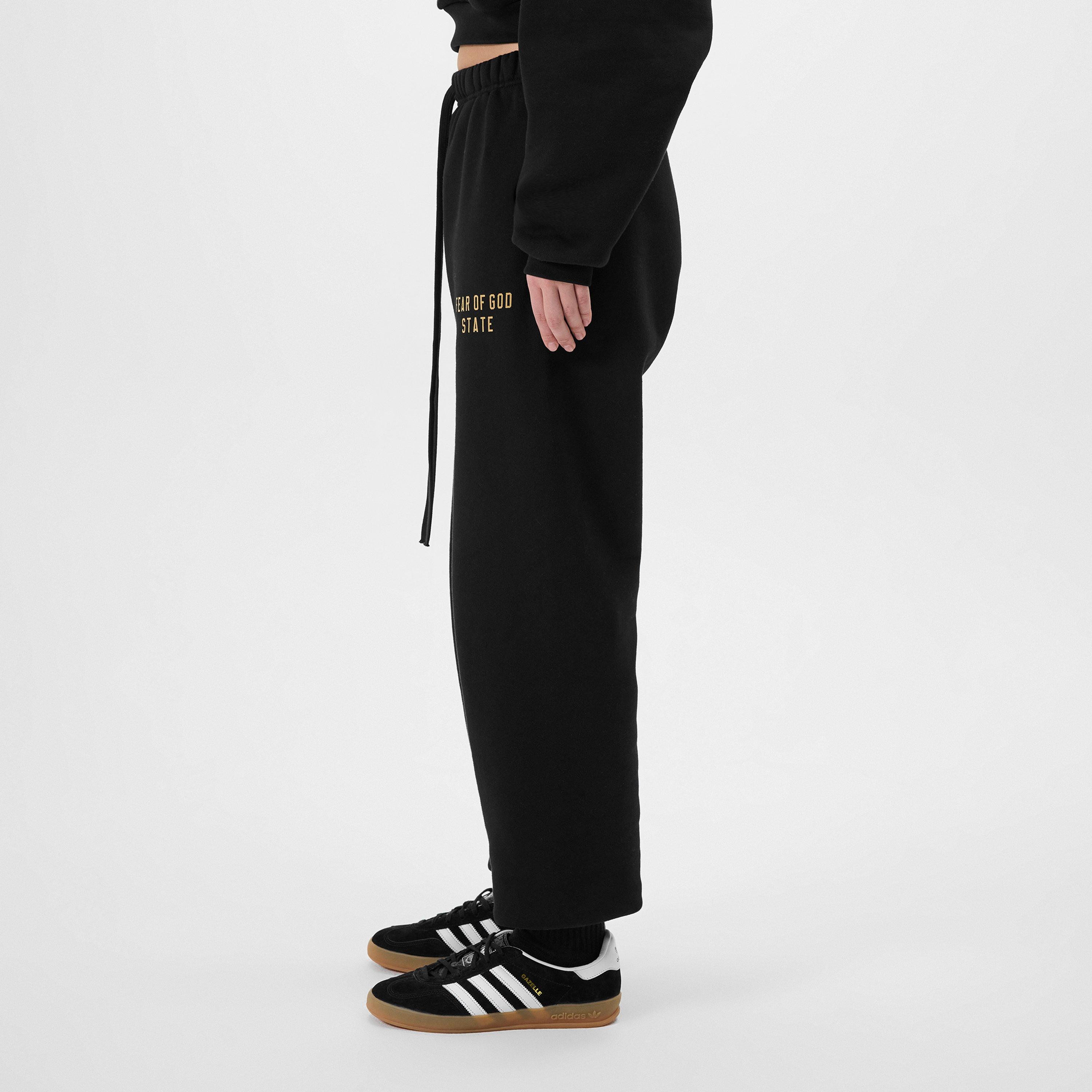 Black - Fear Of God Essentials - Logo Jogging Bottoms - 2