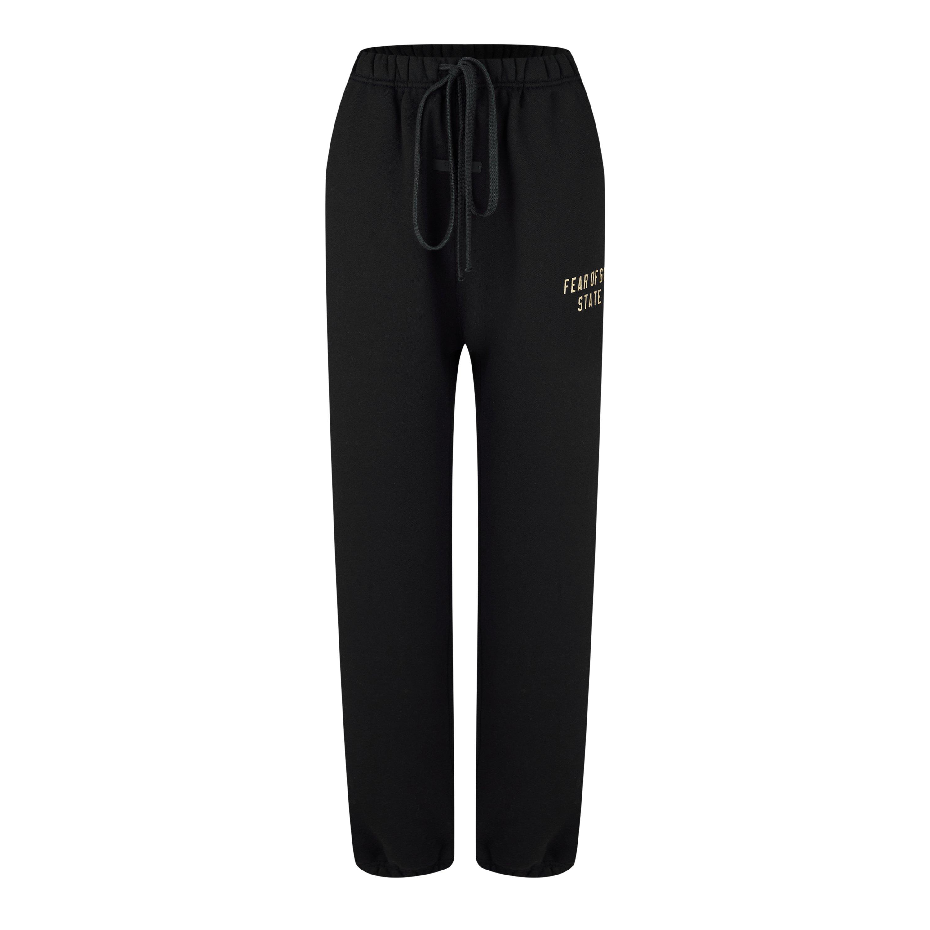 Black - Fear Of God Essentials - Logo Jogging Bottoms - 5