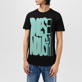 Diesel Water Print T Sn34