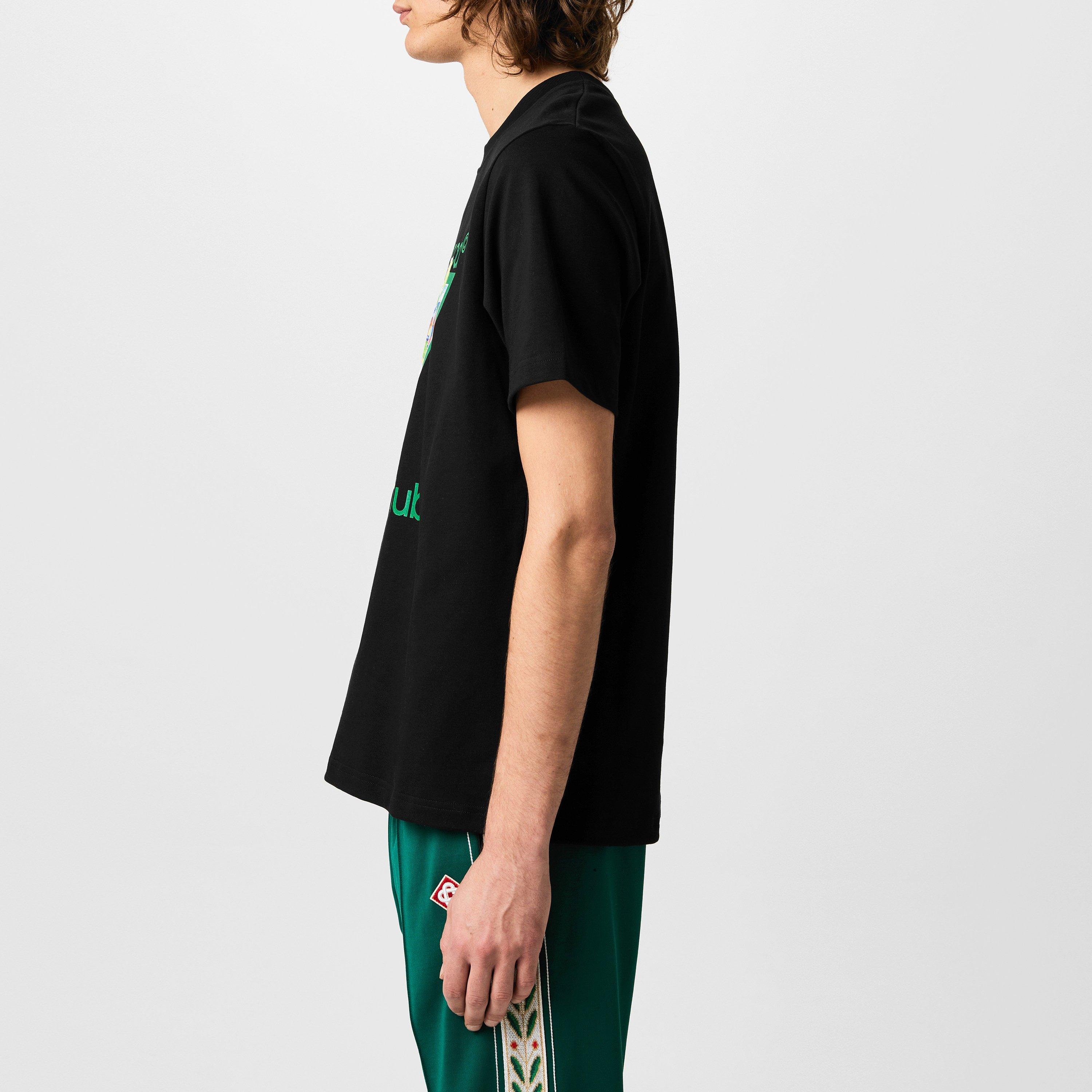 Black - Casablanca - Tennis Club T-Shirt - 2