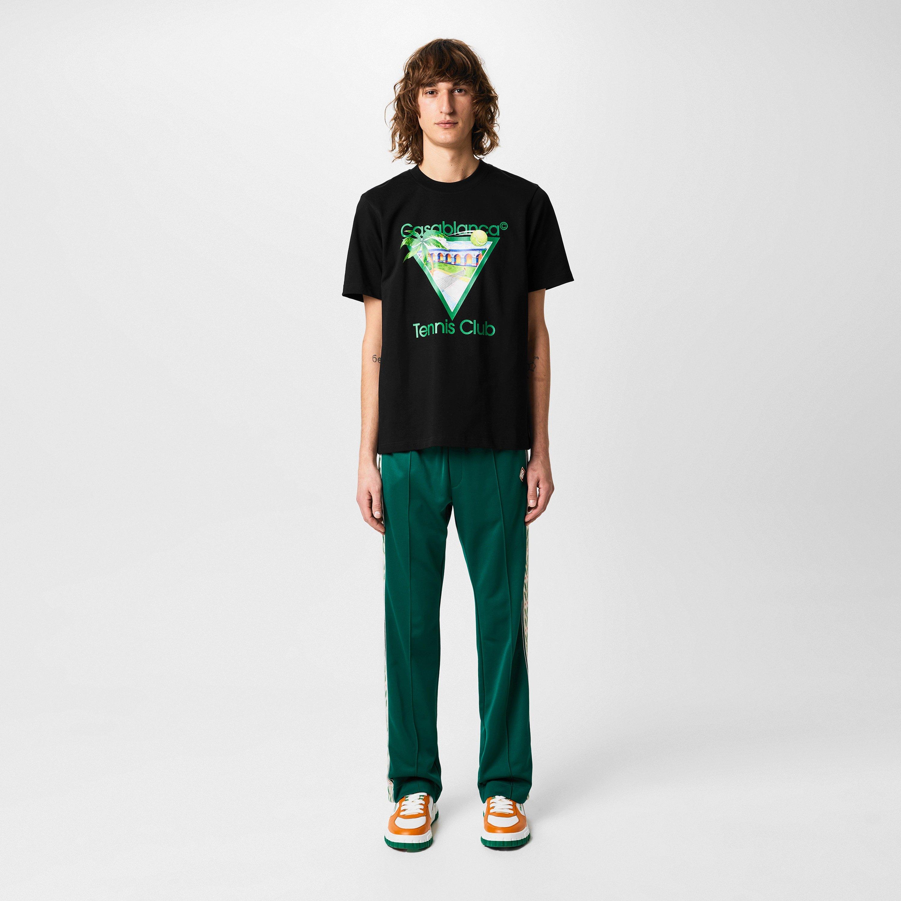 Black - Casablanca - Tennis Club T-Shirt - 4