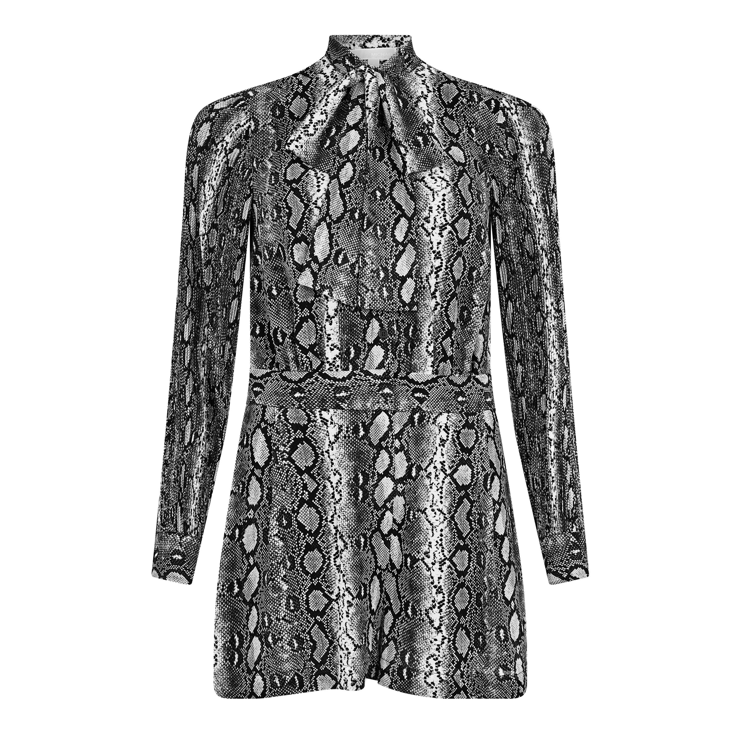 BLACK - MICHAEL Michael Kors - Adder Romper - 6